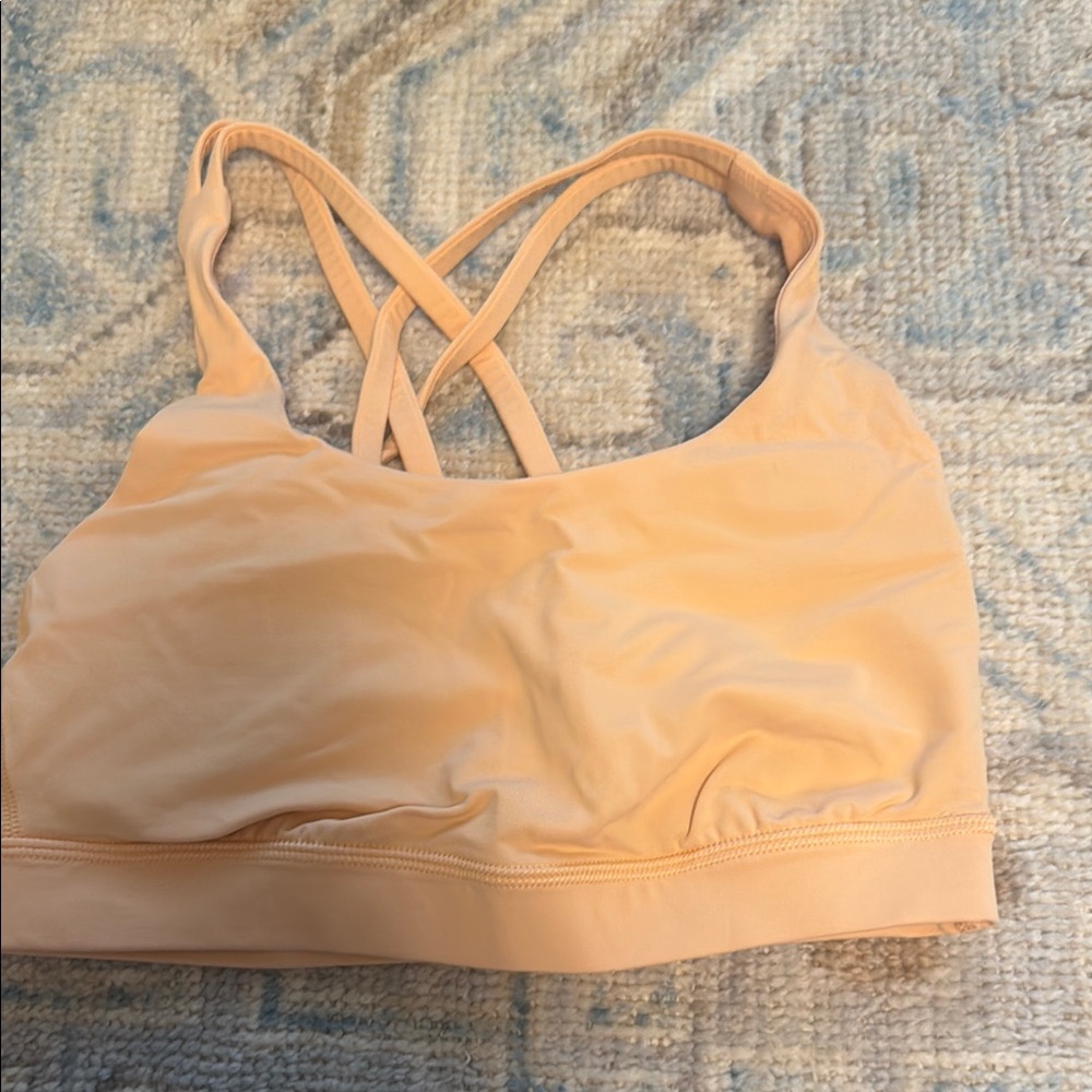 Women's Peach lululemon Sports Bra